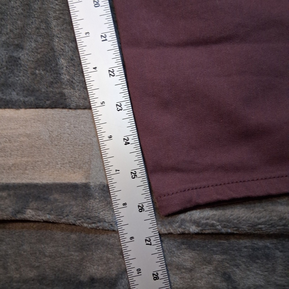 NWT NYDJ Straight‎ Leg Pants Womens 16P Plum Cool Embrace Petite - Picture 5 of 8